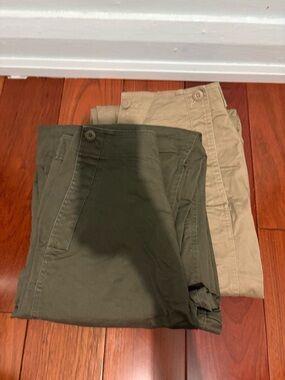 Uniqlo Cotton Wide Pants (Selling as a pair)